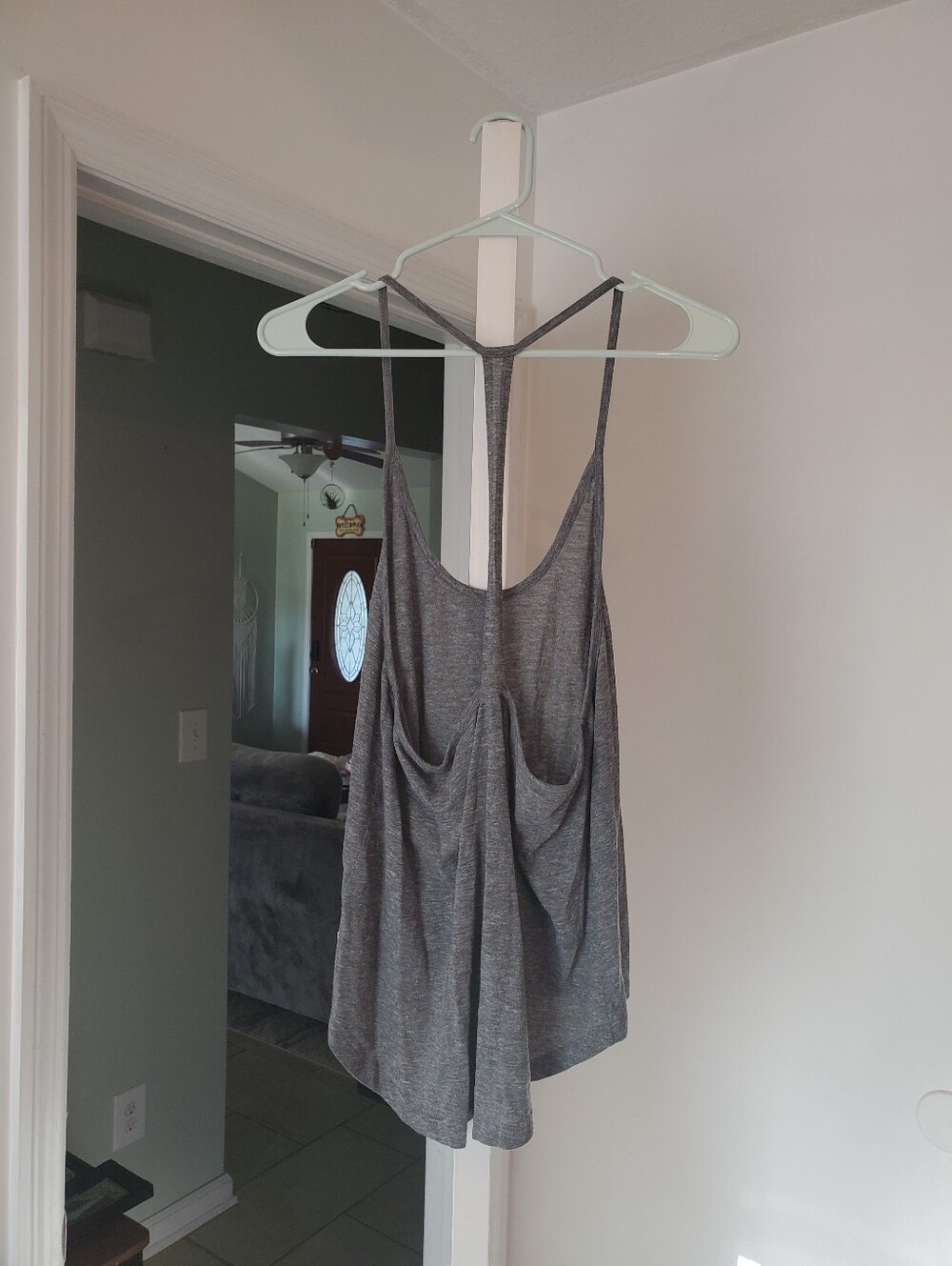 Vans Gray Racerback Tank Top - Picture 4 of 6